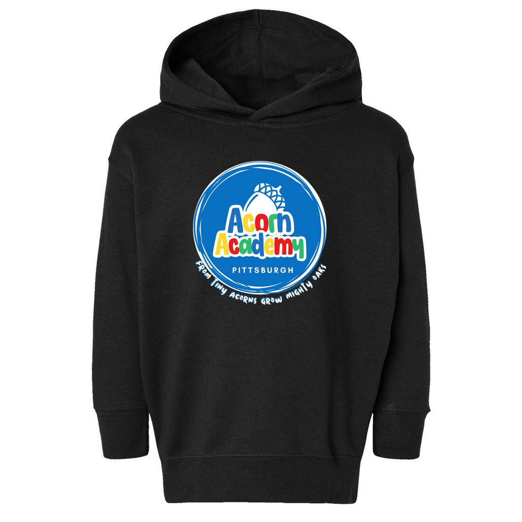 Acorn Academy Logo Hoodie Black - Adults + Youth