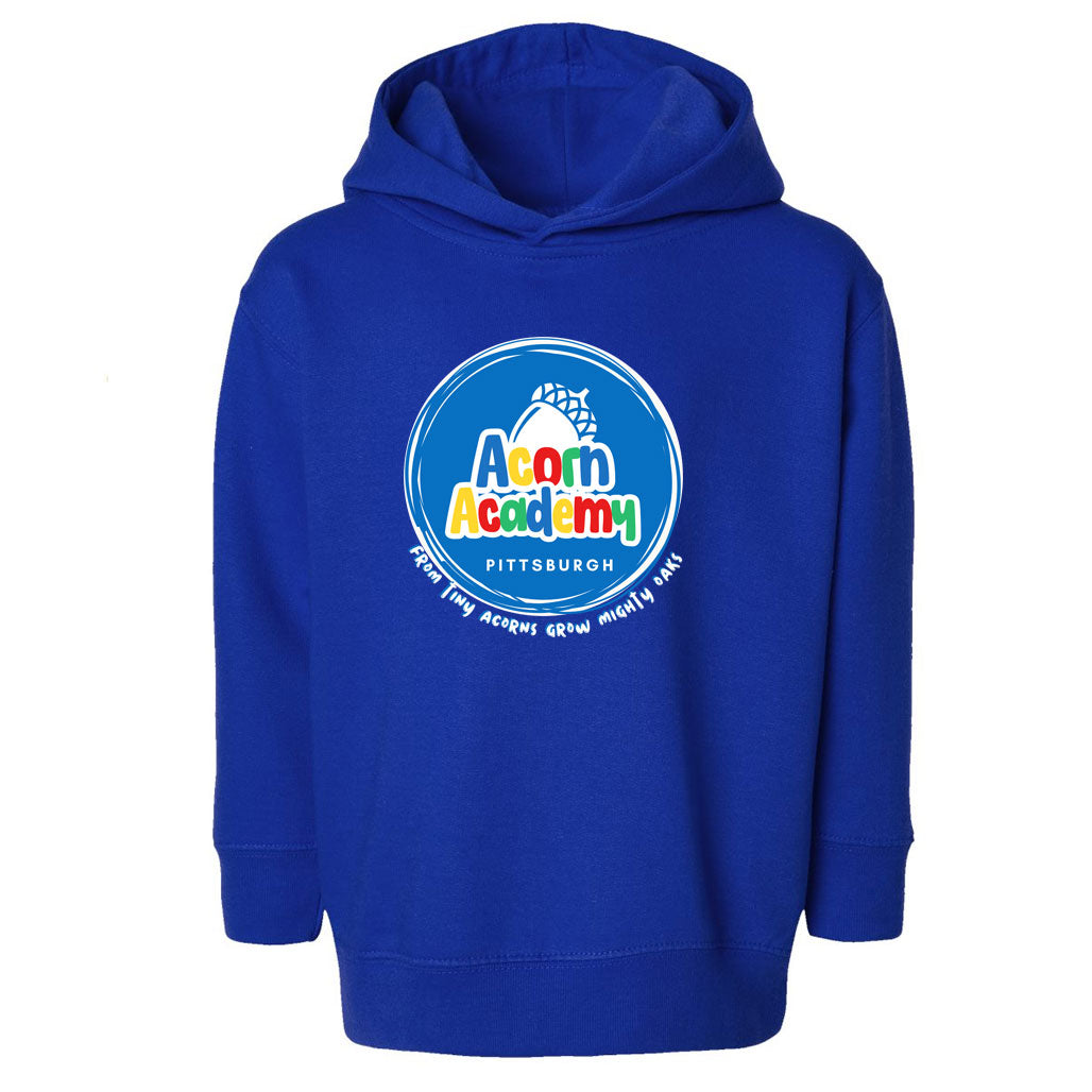 Acorn Academy Logo Hoodie Blue - Adults + Youth