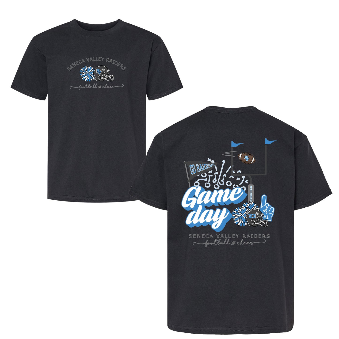 Raiders Game Day Tee - Black