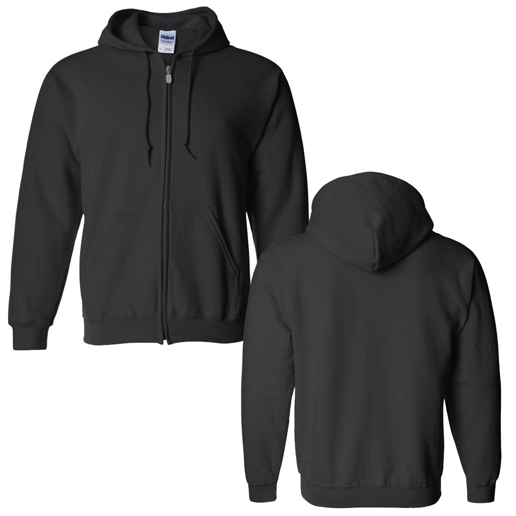 Custom Full Zip Hooded Sweatshirt
