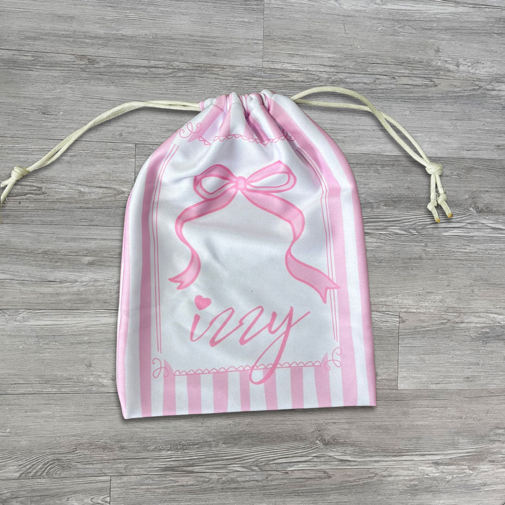 Gymnastics Grip Bag - Personalized - Coquette Bow
