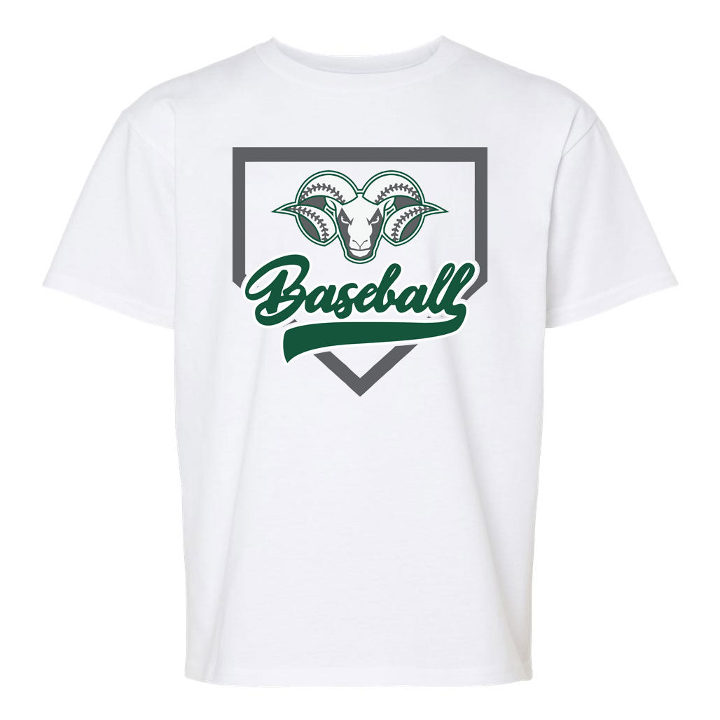 Rams Home Plate Tee