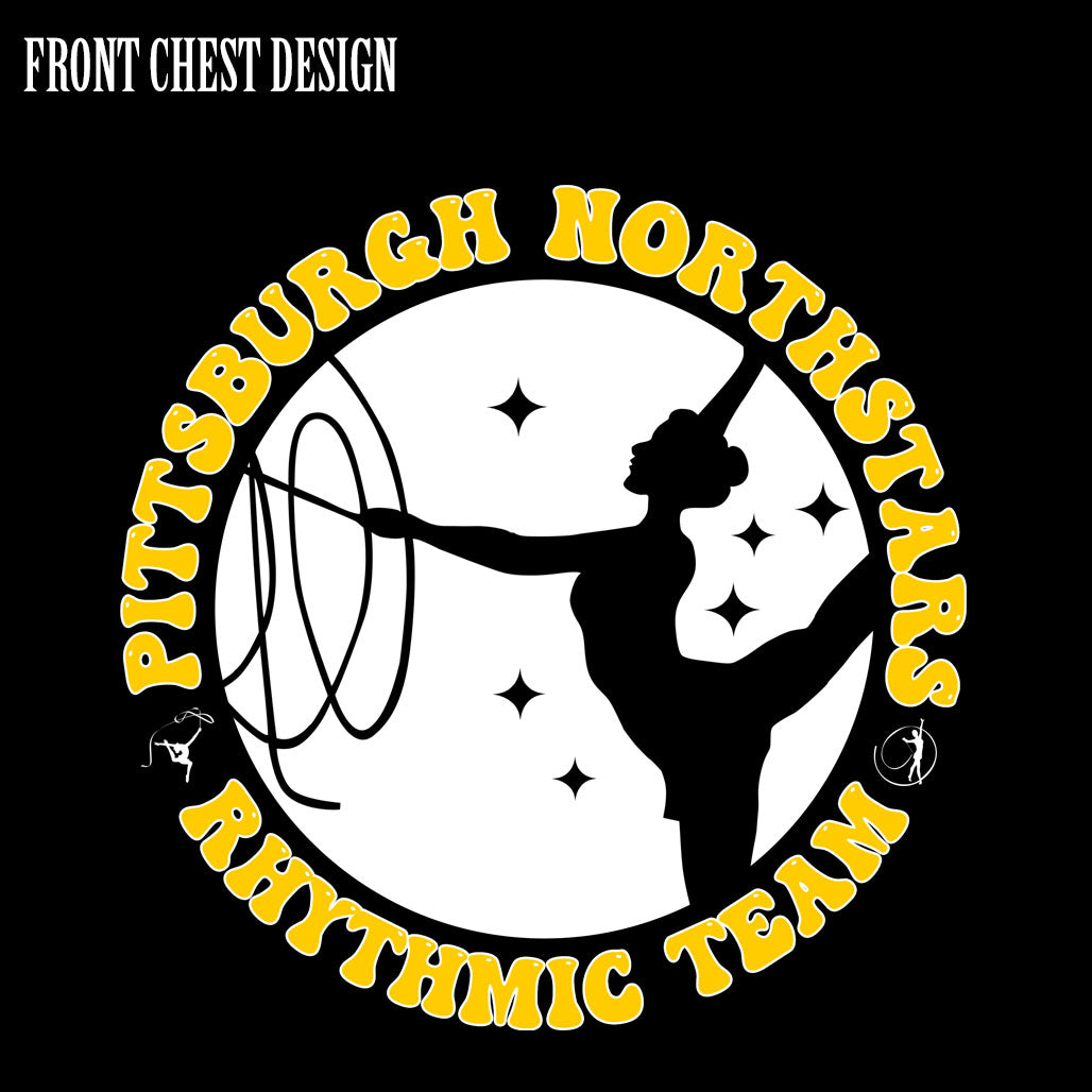 Pittsburgh Northstars Rhythmic Gymnastics Era Tee