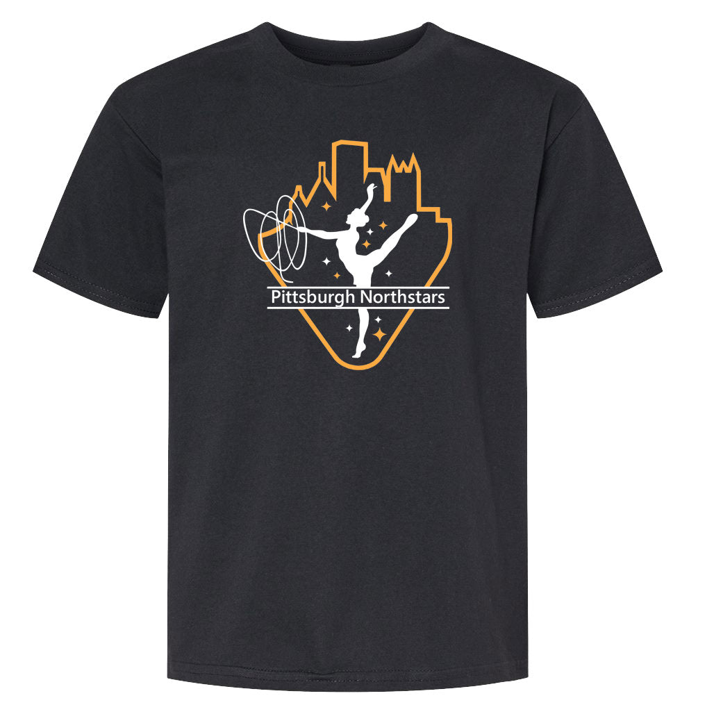 Pittsburgh Northstars Rhythmic Logo Tee