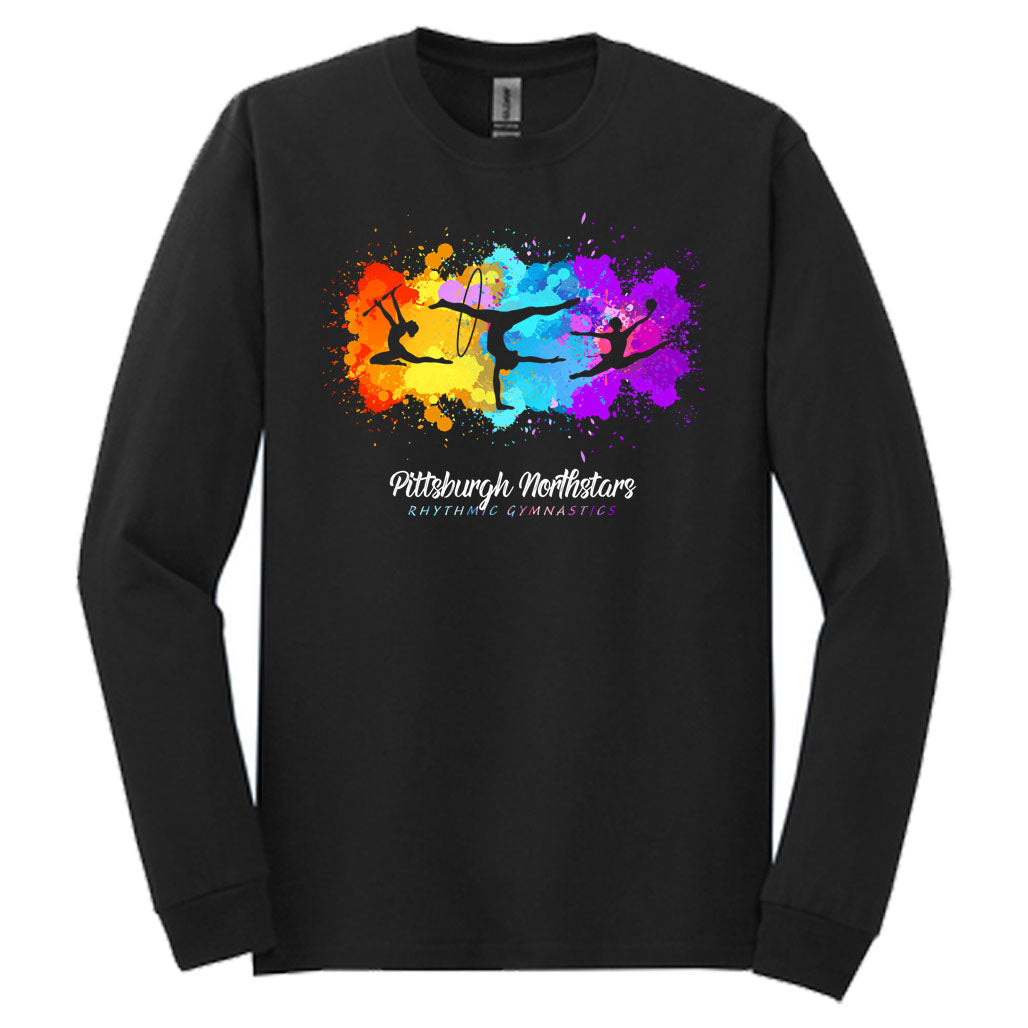 Pittsburgh Northstars Rhythmic Paint Splatter Tee