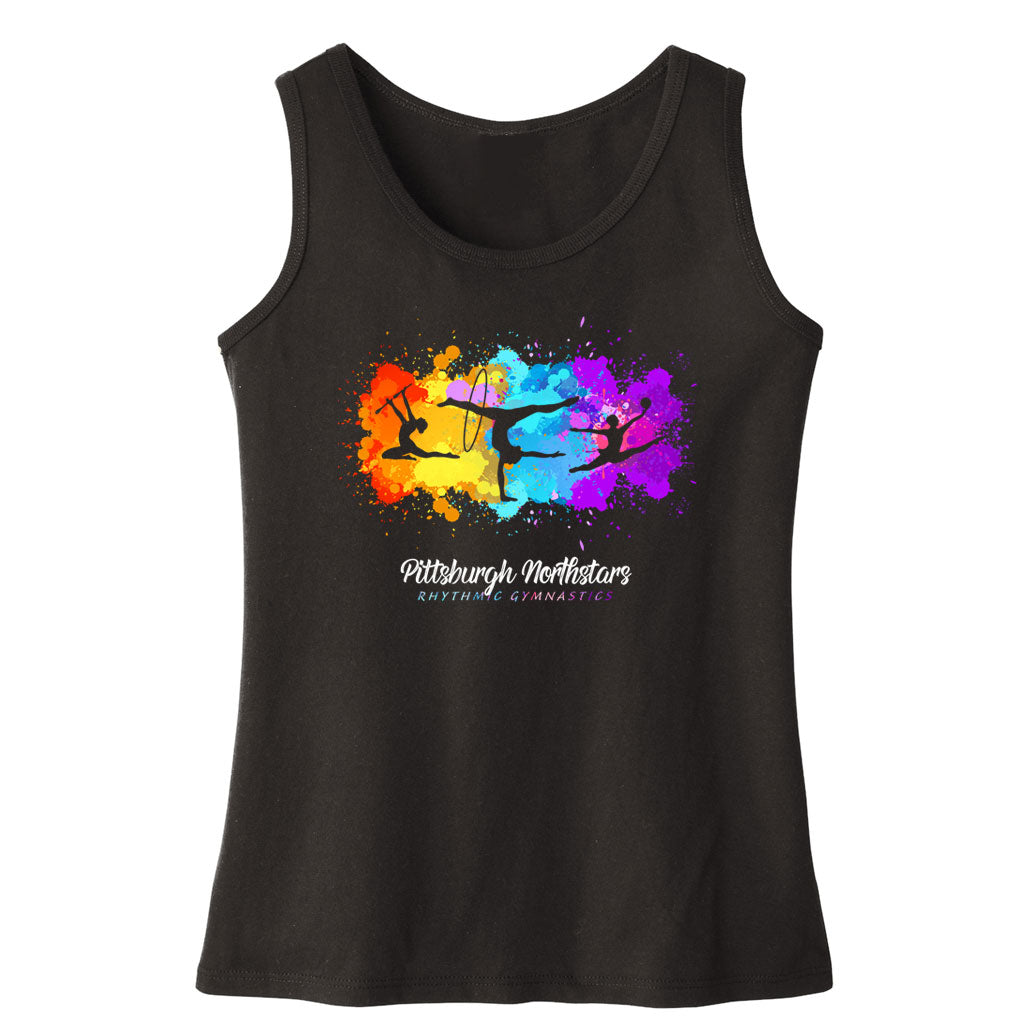 Pittsburgh Northstars Rhythmic Paint Splatter Tank