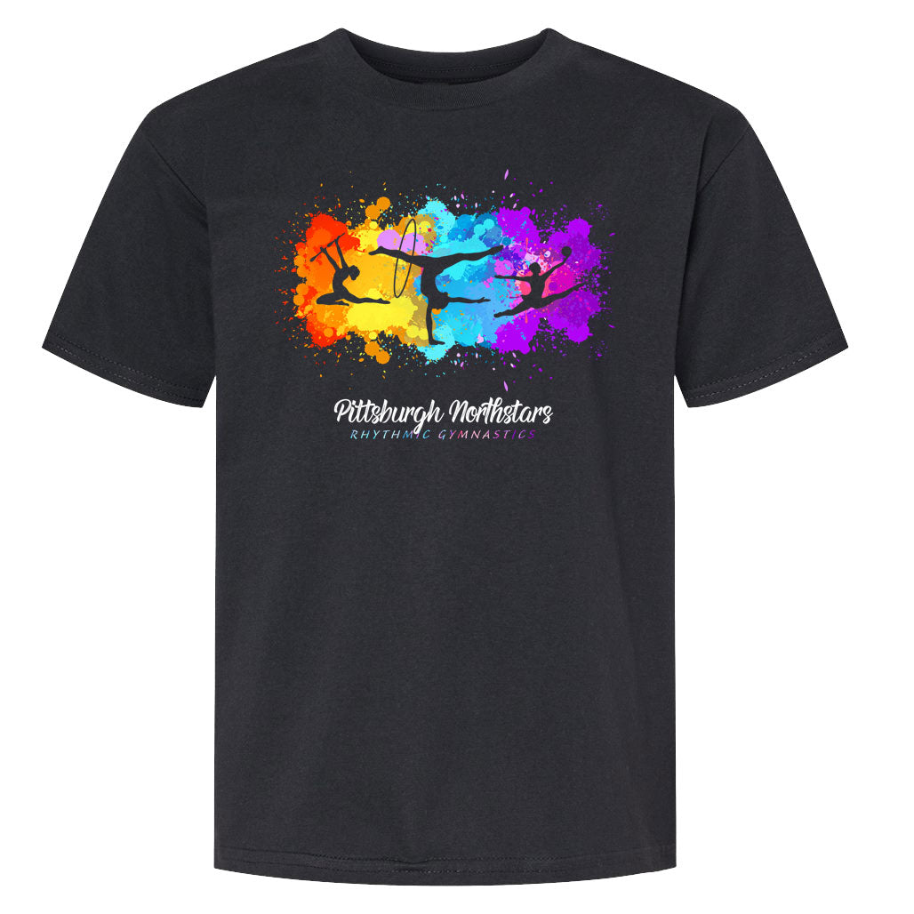Pittsburgh Northstars Rhythmic Paint Splatter Tee