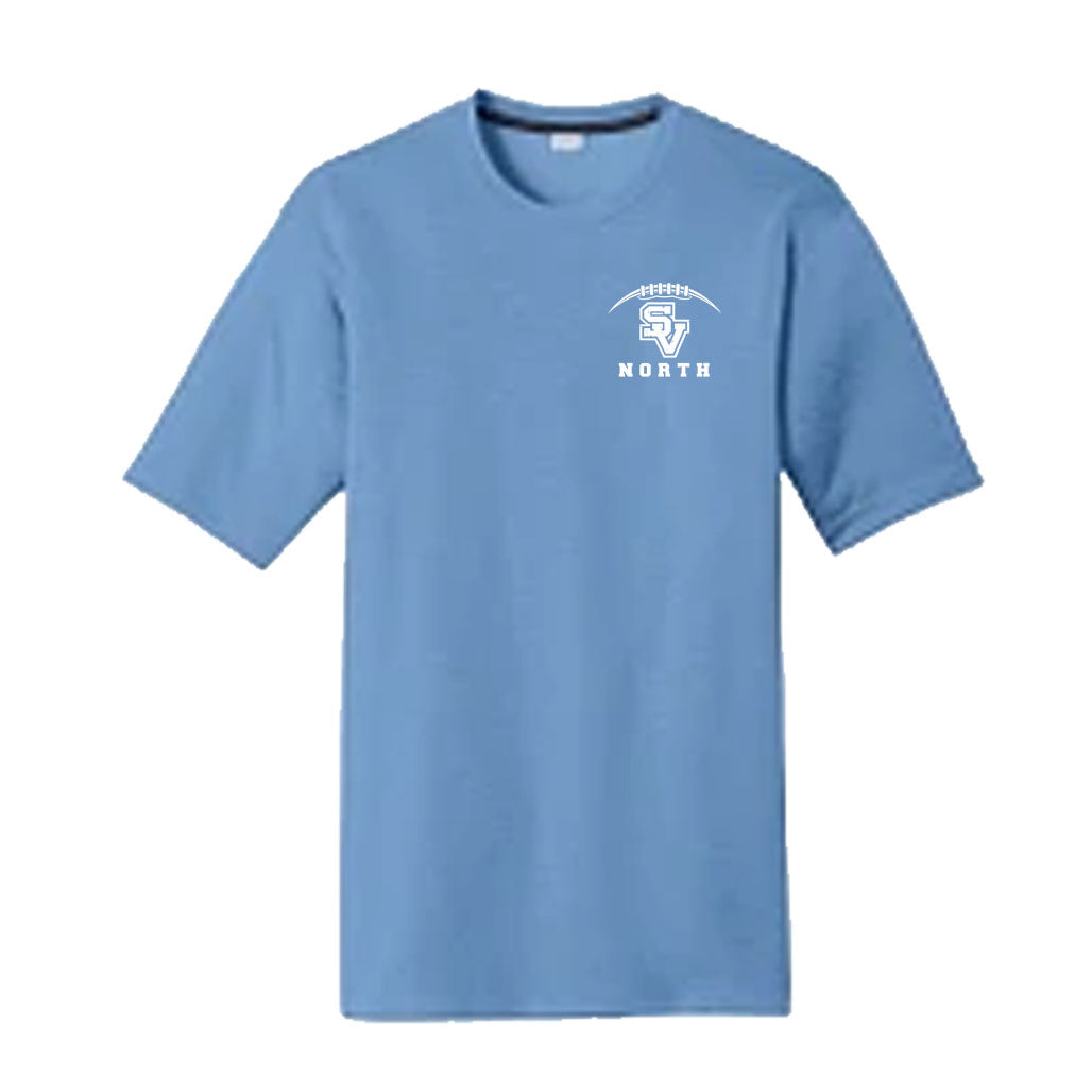 SV North Football Flag Tee - Blue