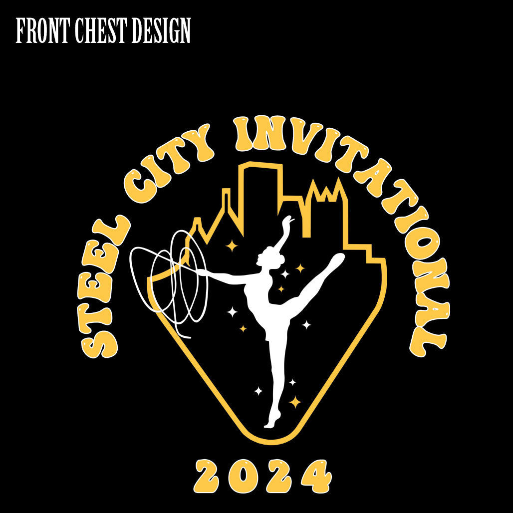 Steel City Invitational Gymnastics Era Long Sleeve Tee