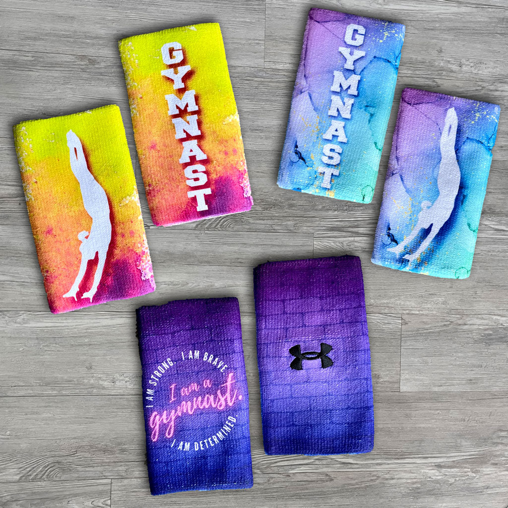 Gymnastics Double Wide Wristbands - Personalized