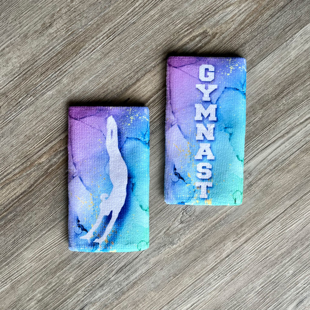 Gymnastics Double Wide Wristbands - Personalized