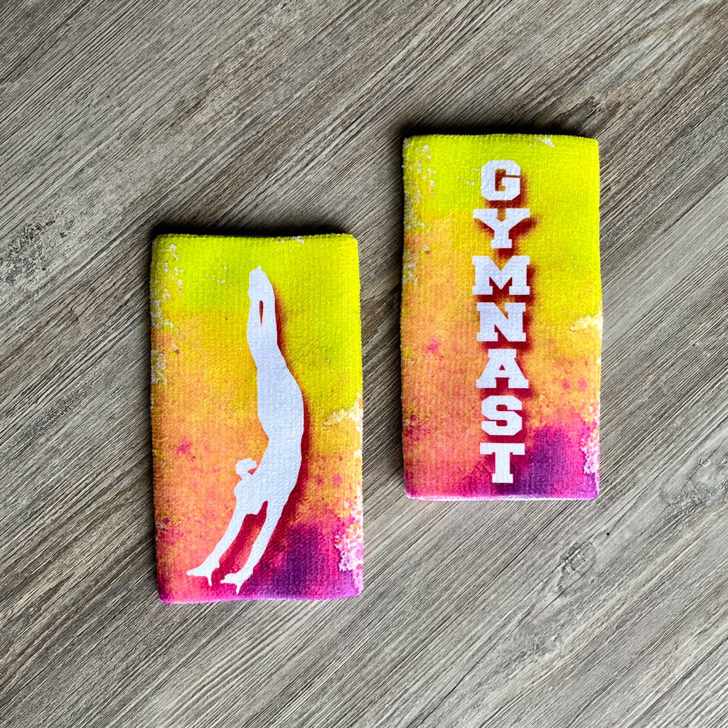 Gymnastics Double Wide Wristbands - Personalized