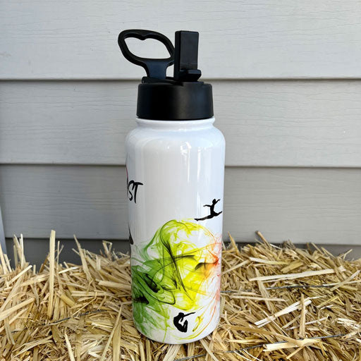 Gymnast Water Bottle 32oz. Stainless Steel - Personalized