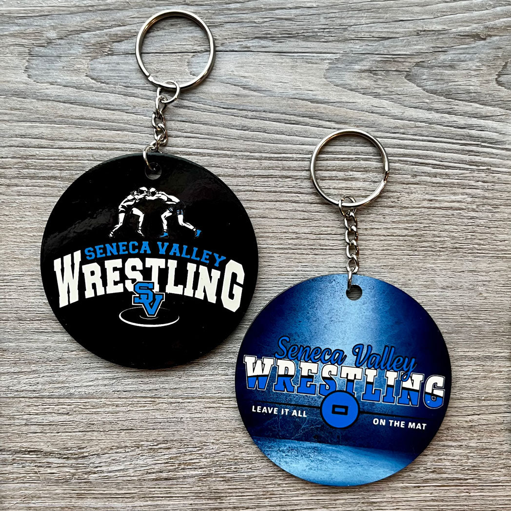 Raiders Wrestling Bag Tag