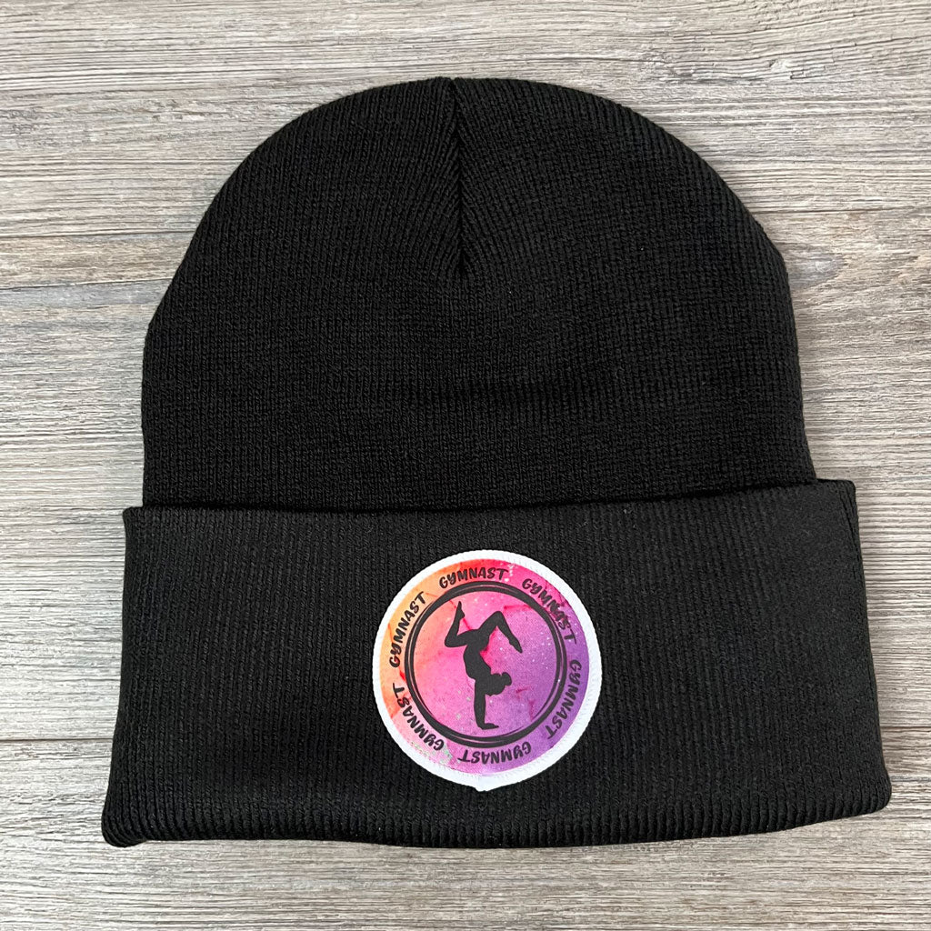 Girl Gymnast Beanie Hat