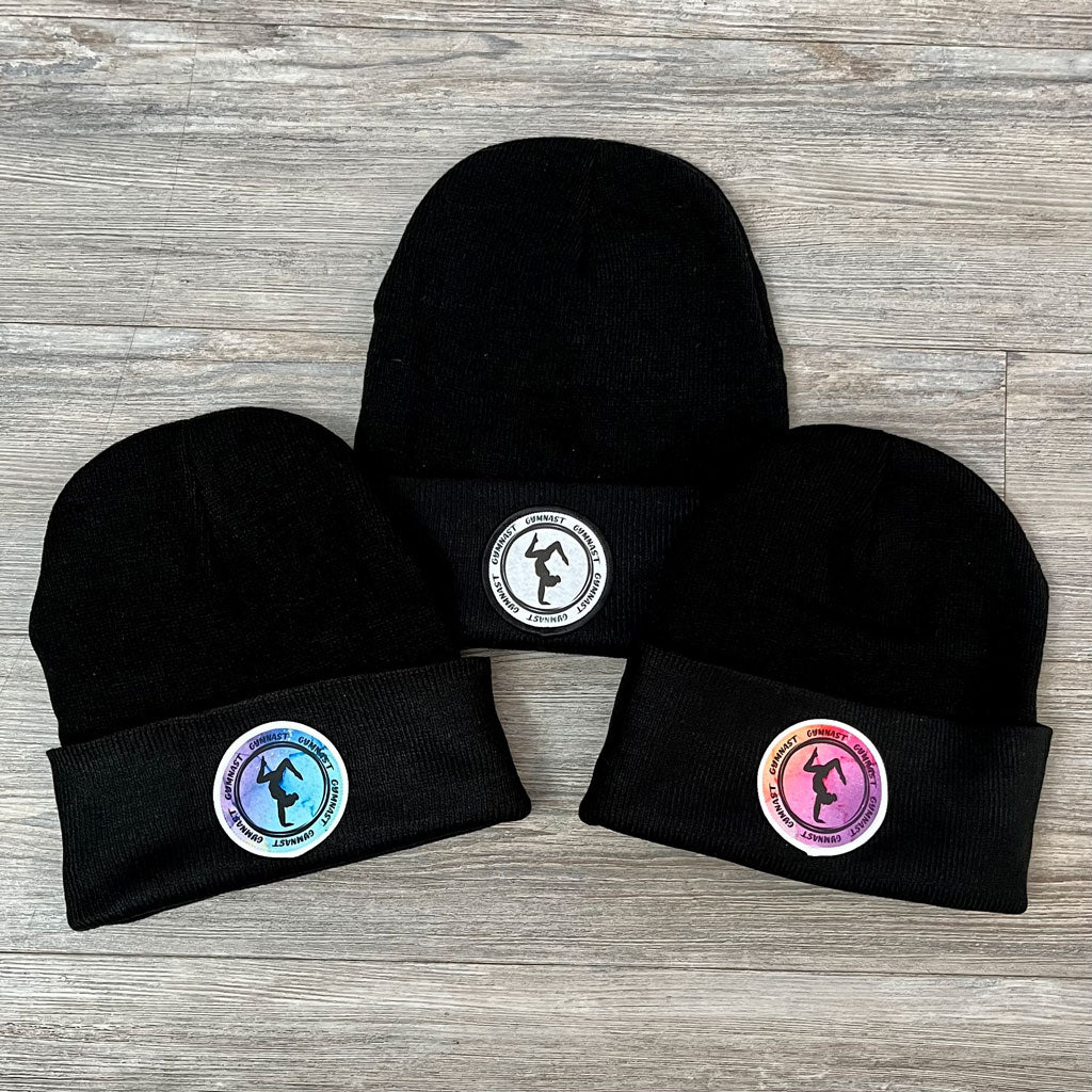 Girl Gymnast Beanie Hat