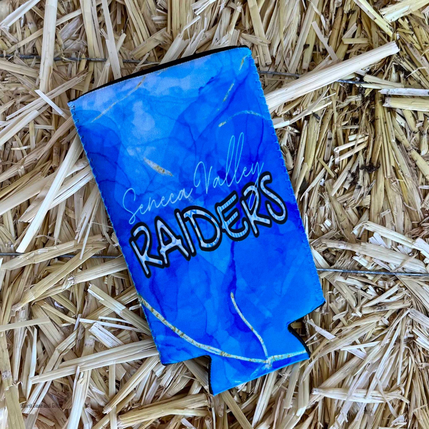 Raiders Geo Skinny Can Cooler