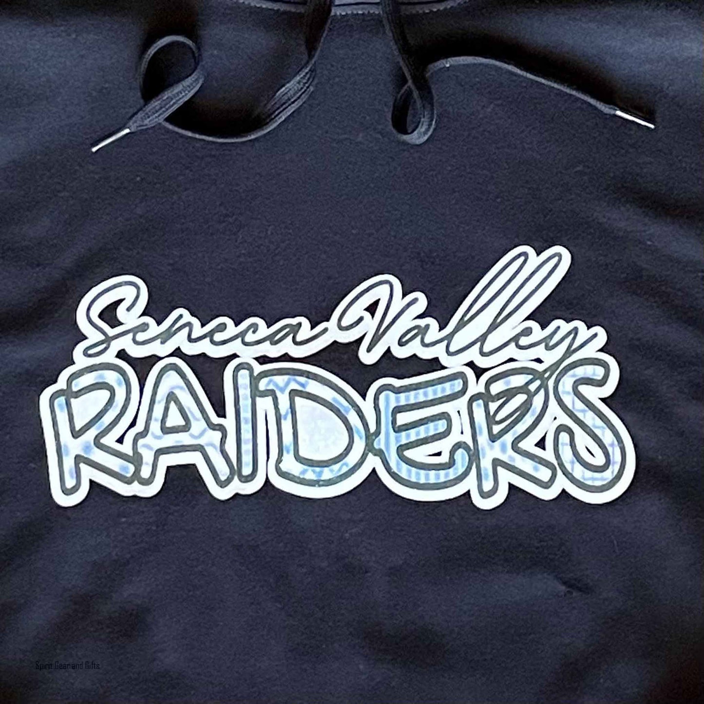 Raiders Geo Glitter Hoodie