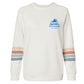 Acorn Academy Blue Logo Striped Crewneck - Adults