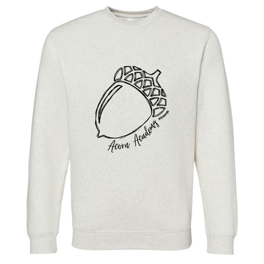 Acorn Academy Modern Sketch Sweatshirt Natural - Adults + Youth