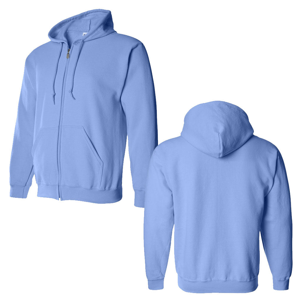 Custom Full Zip Hooded Sweatshirt