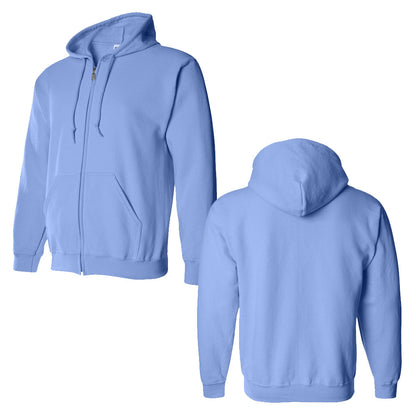 Custom Full Zip Hooded Sweatshirt