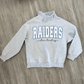 Raiders Polka Dot Mock Neck Sweatshirt