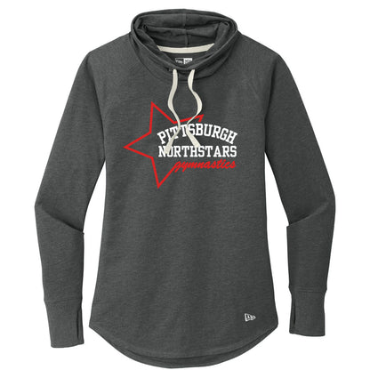 Pittsburgh Northstars Retro Star Cowl Neck Tee