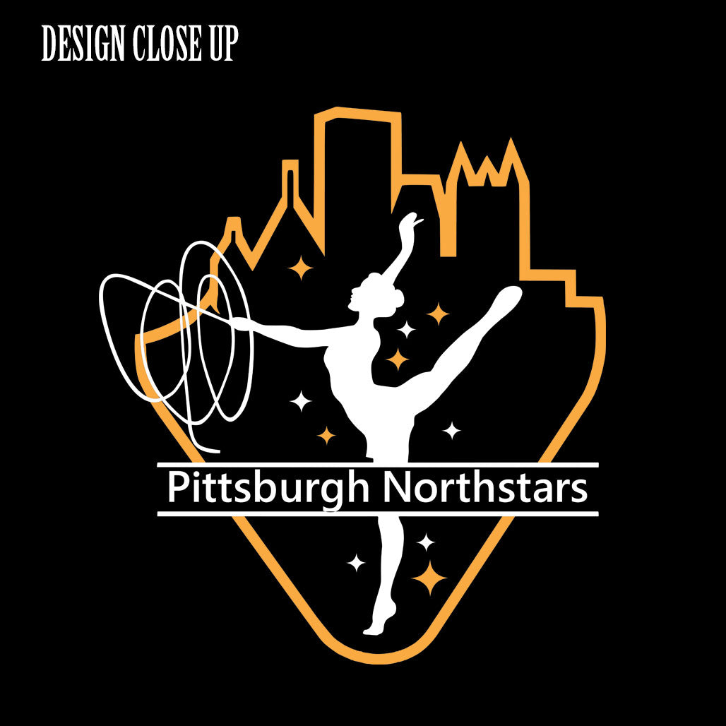 Pittsburgh Northstars Rhythmic Logo Crewneck Sweatshirt