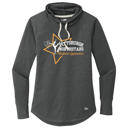 Pittsburgh Northstars Rhythmic Retro Star Cowl Neck Tee
