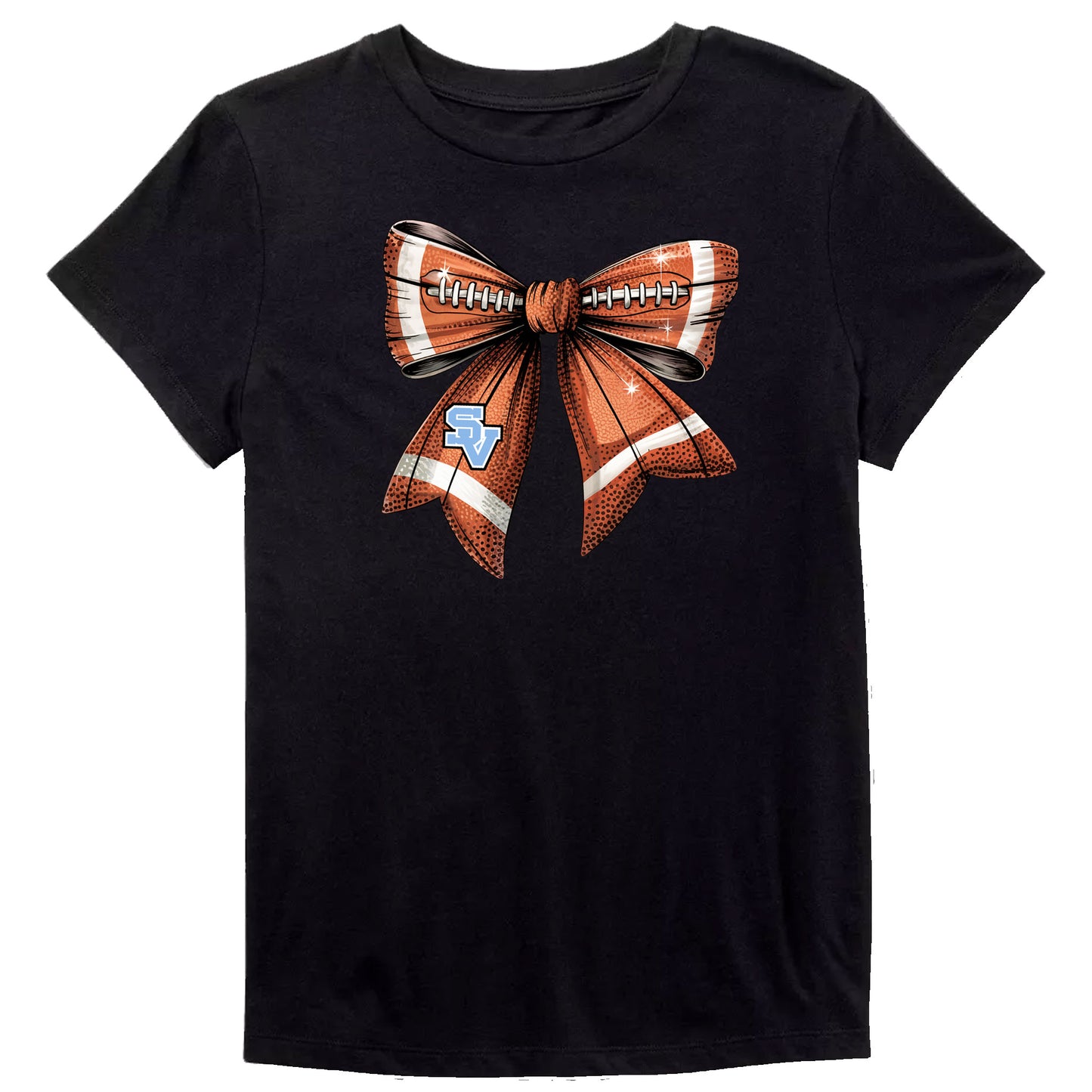 SV Coquette Football Bow Tee