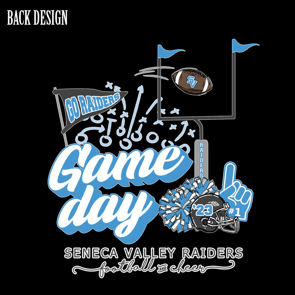 Raiders Game Day Tee - Black