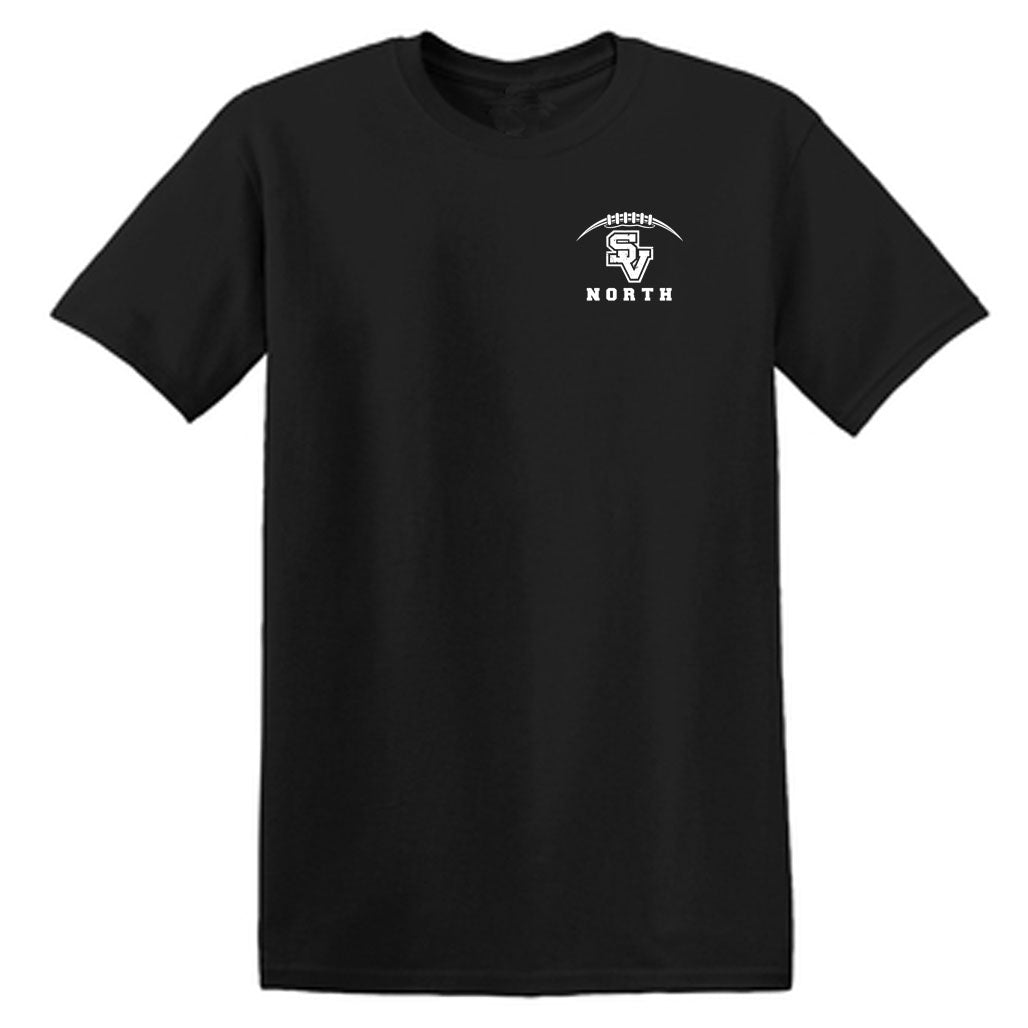 SV North Football Flag Tee - Black