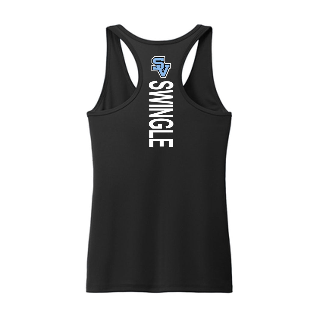 Raiders Distressed Logo Tank