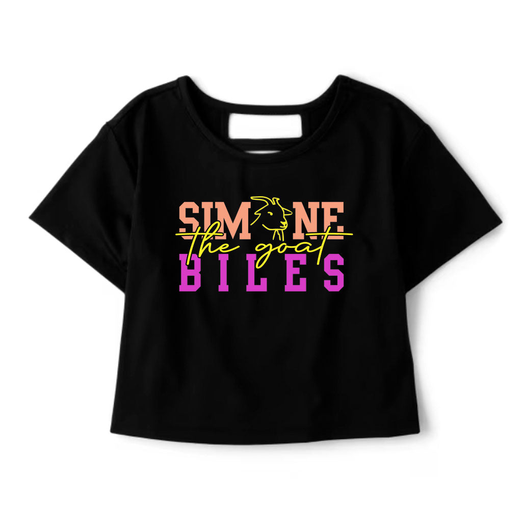 GOAT Biles Crop Tee - Girls