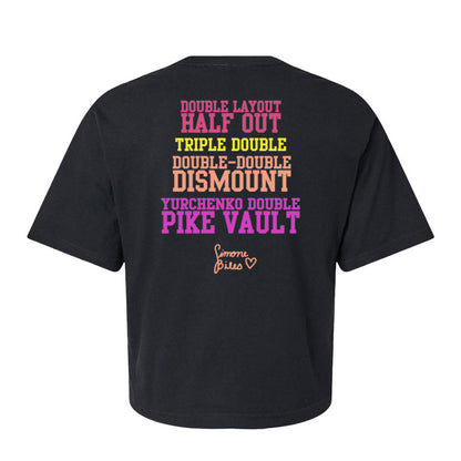 GOAT Biles Crop Tee - Ladies
