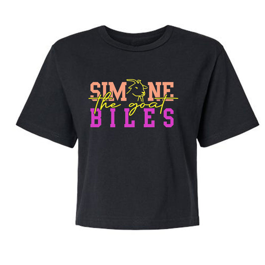 GOAT Biles Crop Tee - Ladies