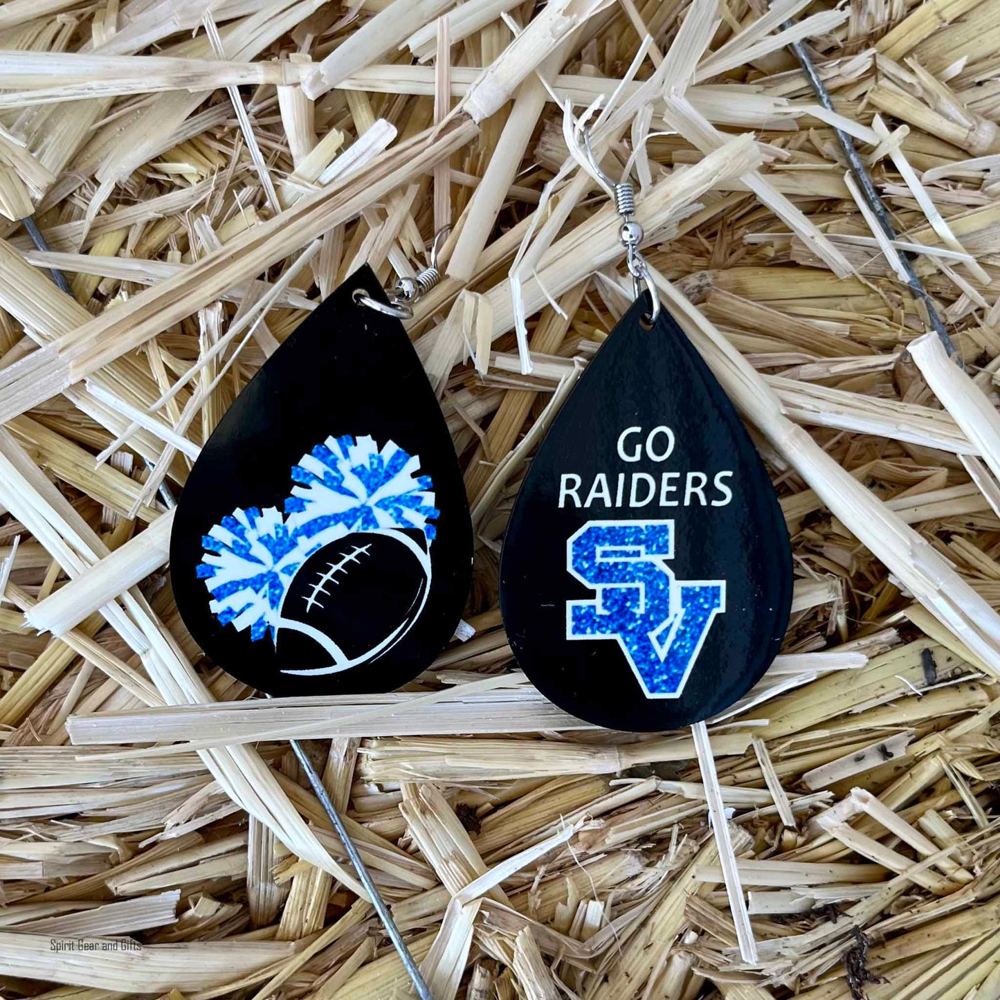 Raiders Teardrop Earrings